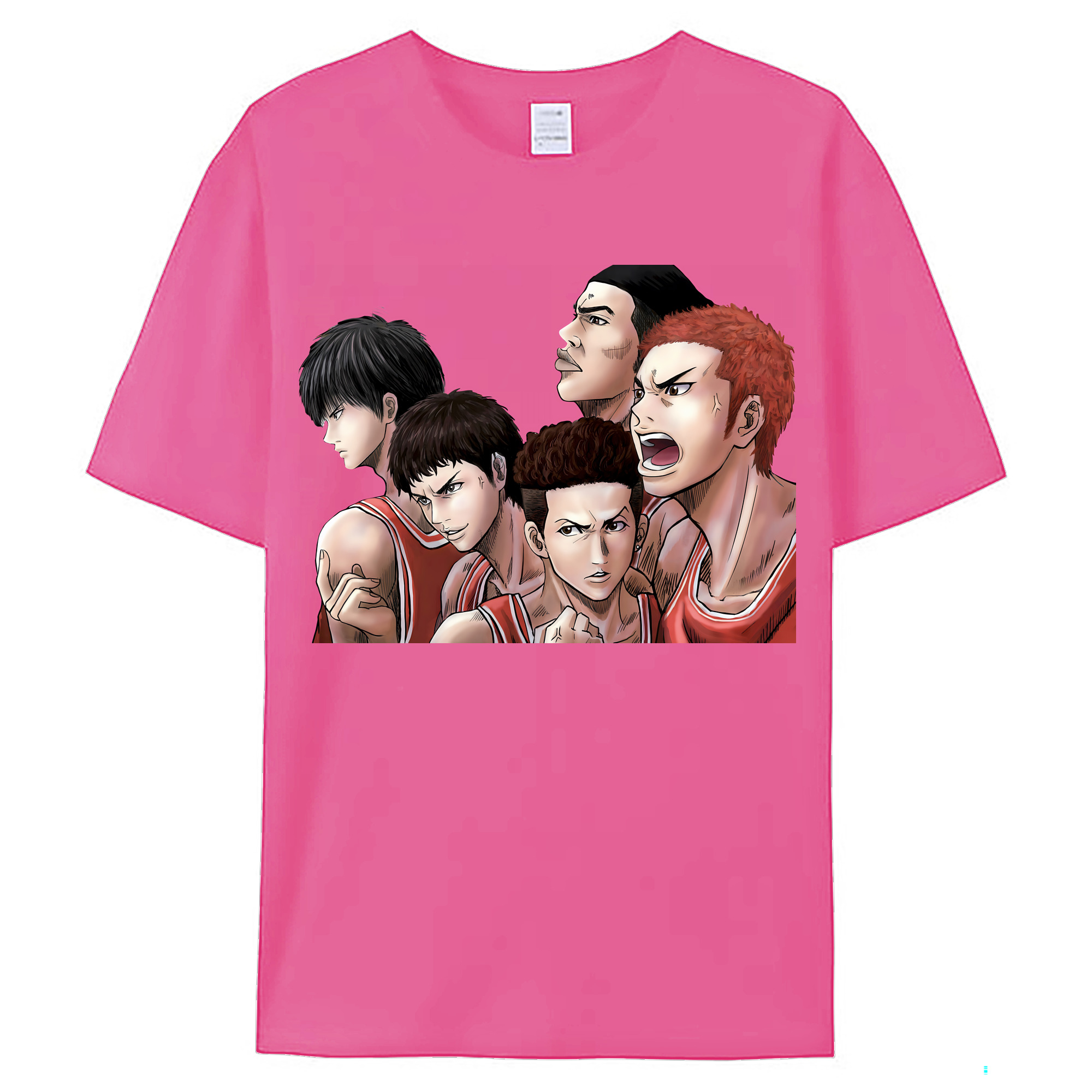 （画像用） SLAM DUNK／スラムダンク レディースカジュアルプリントTシャツ（綿100％）